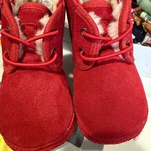 UGG Kids Red Shoes